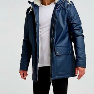 BOY's  Navy Blue Hooded Jacket